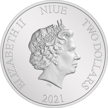 2021 2 Dollars – Elizabeth II (Sauron)