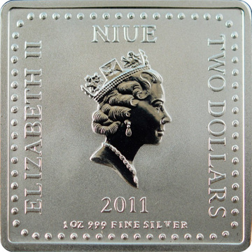 2011 2 Dollars – Elizabeth II (Patrick Star)