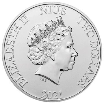 2021 2 Dollars – Elizabeth II (Millennium Falcon)