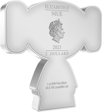 2021 2 Dollars – Elizabeth II (Princess Leia)