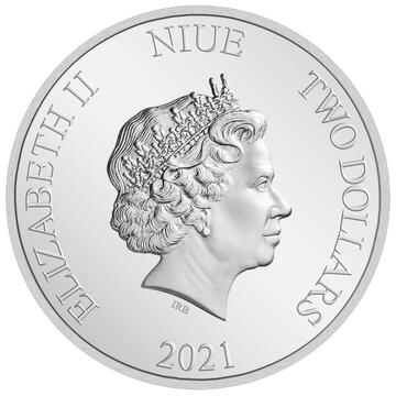 2021 2 Dollars – Elizabeth II (Voldemort)