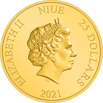 2021 25 Dollars – Elizabeth II (Beauty and the Beast)