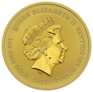 2021 100 Dollars – Elizabeth II (Kissing Ottifants)