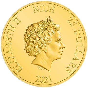 2021 25 Dollars – Elizabeth II (Anakin Skywalker)