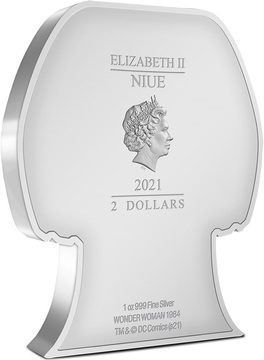 2021 2 Dollars – Elizabeth II (Wonder Woman 1984)