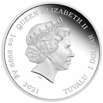 1 Dollar – Elizabeth II (Itchy and Scratchy)