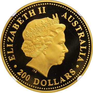 2003 200 Dollars – Elizabeth II (4th Portrait – Australian Nugget – Gold Bullion Coin)