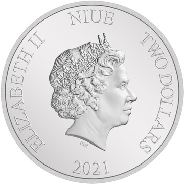 2021 2 Dollars – Elizabeth II (Dobby the House Elf)
