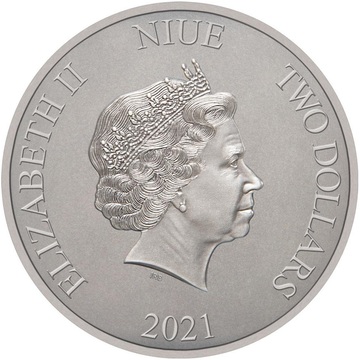 2021 2 Dollars – Elizabeth II (1997 Batmobile)