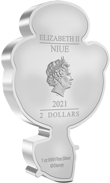 2021 2 Dollars – Elizabeth II (Cinderella)