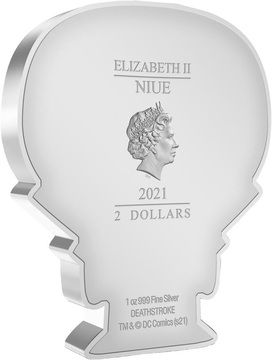 2021 2 Dollars – Elizabeth II (Deathstroke)