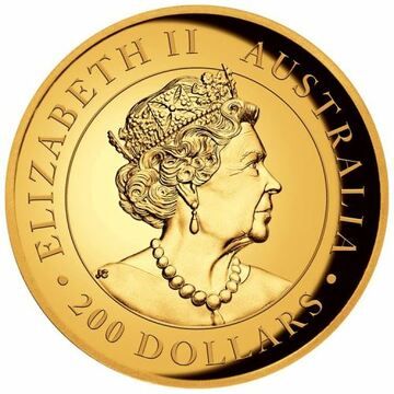 2019 200 Dollars – Elizabeth II (6th Portrait – Koala – Gold Proof High Relief)