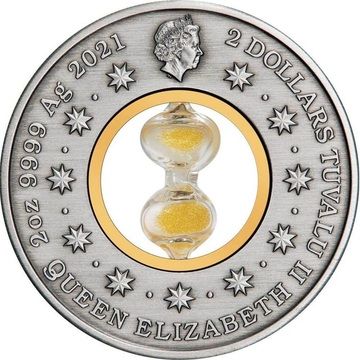 2 Dollars – Elizabeth II (Hourglass)