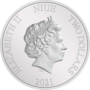 2021 2 Dollars – Elizabeth II (Tweedledee and Tweedledum)