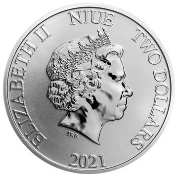 2021 2 Dollars – Elizabeth II (Superman)