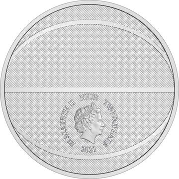 2021 2 Dollars – Elizabeth II (Space Jam)