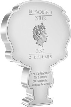 2021 2 Dollars – Elizabeth II (Captain Kirk)