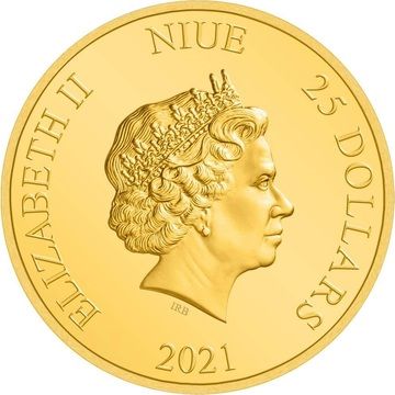 2021 25 Dollars – Elizabeth II (Samwise Gamgee)