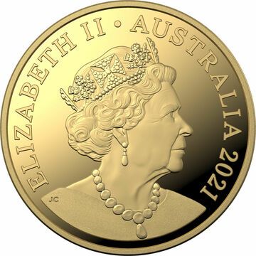 2020-2022 5 Cents – Elizabeth II (6th Portrait – Gold Proof)
