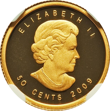 2009 50 Cents – Elizabeth II (Red Maple)