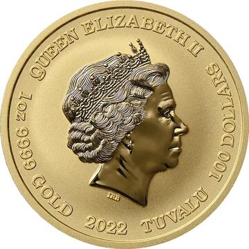 2022 100 Dollars – Elizabeth II (Hera)