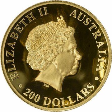 2015 200 Dollars – Elizabeth II (4th Portrait – Koala – Gold Bullion Coin)