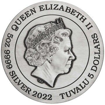 5 Dollars – Elizabeth II (Planets of the Solar System)
