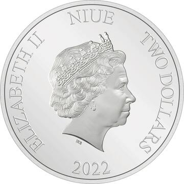 2022 2 Dollars – Elizabeth II (The Flash)