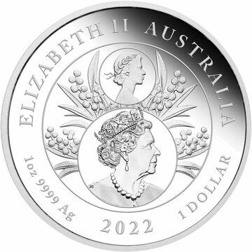 1 Dollar – Elizabeth II (6th Portrait – Platinum Jubilee Queen Elizabeth II)