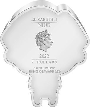 2022 2 Dollars – Elizabeth II (Joey Tribbiani)