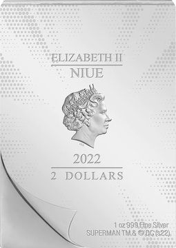 2022 2 Dollars – Elizabeth II (Action Comics #1)