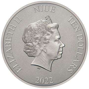 2022 10 Dollars – Elizabeth II (Hogwarts: The Great Hall)