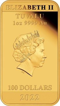 2022 100 Dollars – Elizabeth II (James Bond)