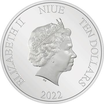 2022 10 Dollars – Elizabeth II (Anakin vs. Obi-Wan)
