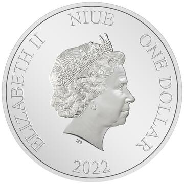 2022 1 Dollar – Elizabeth II (Season’s Greetings)