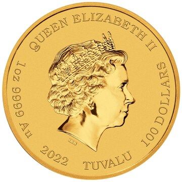 2022 100 Dollars – Elizabeth II (Bond Family Crest)