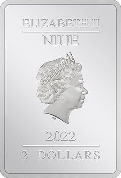 2022 2 Dollars – Elizabeth II (The Two Towers)