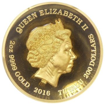 2016 200 Dollars – Elizabeth II (Pearl Harbor)