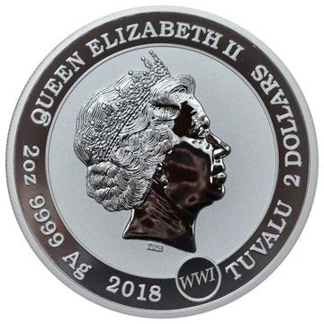 2 Dollars – Elizabeth II (World War I)