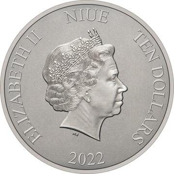 2022 10 Dollars – Elizabeth II (Helm’s Deep)
