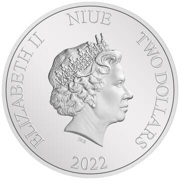 2022 2 Dollars – Elizabeth II (Bumble Bee)