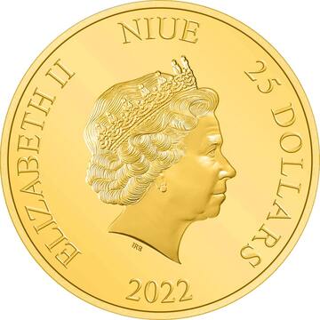 2022 25 Dollars – Elizabeth II (Batman)