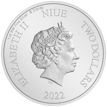 2022 2 Dollars – Elizabeth II (101 Dalmatians: Cruella de Vil)