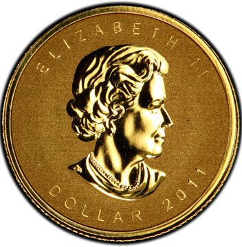 2011 1 Dollar – Elizabeth II (Royal Canadian Mint Refinery)
