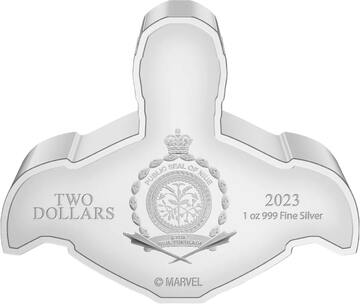 2023 2 Dollars – Charles III (Iron Man)