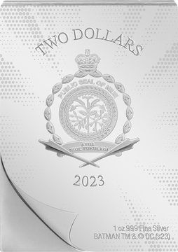 2023 2 Dollars – Charles III (Batman #1)