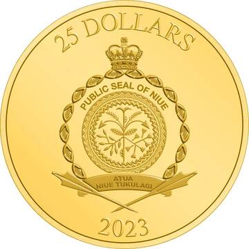 2023 25 Dollars – Charles III (Mickey and Donald Duck)