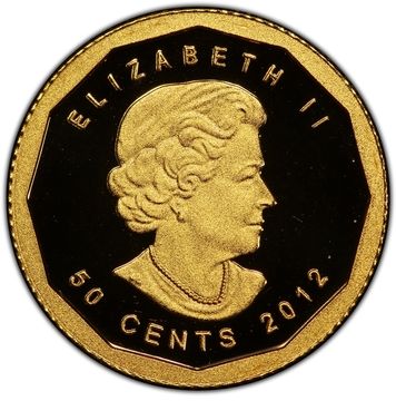 2012 50 Cents – Elizabeth II (Fractional)