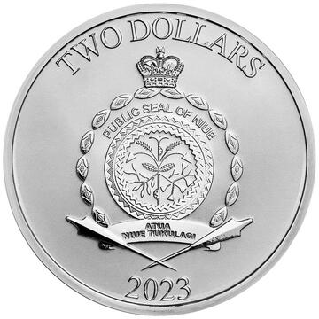 2023 2 Dollars – Charles III (Mickey and Donald)