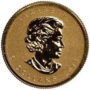 2013 5 Dollars – Elizabeth II (Fractional)